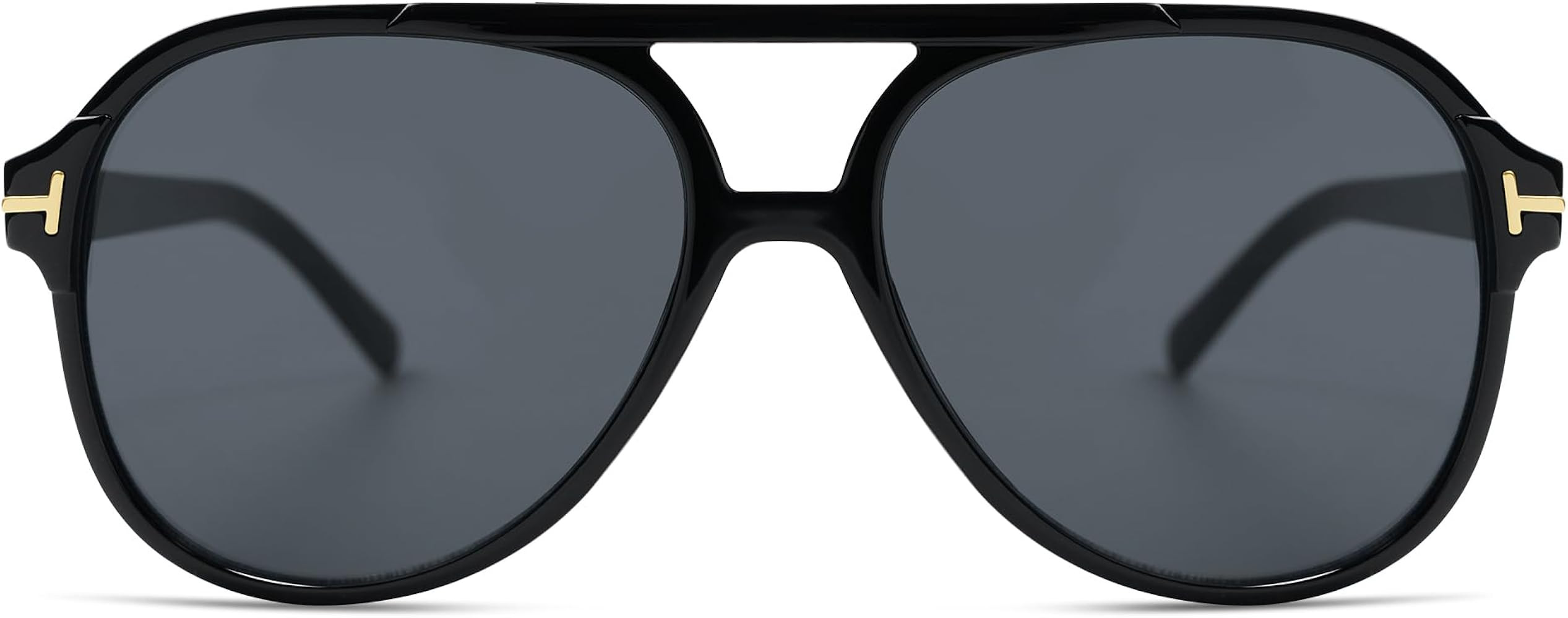 Retro Trendy Square Aviator Sunglasses Womens Mens 70s Classic Vintage Oversized Sun Glasses AR82... | Amazon (US)