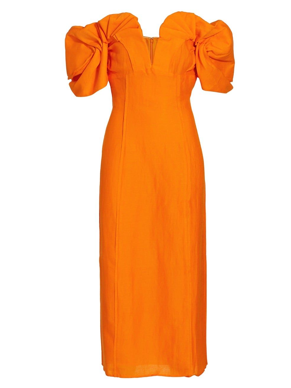 Muna Off-The-Shoulder Midi-Dress | Saks Fifth Avenue