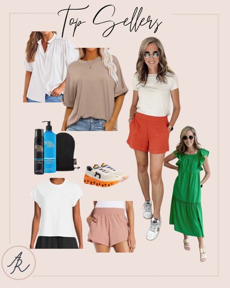 Top Sellers for this week - some of my favorites! All styles come in multiple color options. Wearing size small in all  

#LTKOver40 #LTKSaleAlert #LTKFindsUnder50