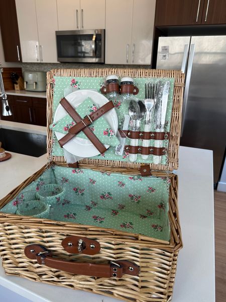 Picnic basket and picnic blanket for spring! Amazon finds , Amazon decor 

#LTKunder50 #LTKhome #LTKstyletip