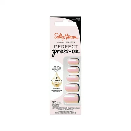 Sally Hansen Salon Effects Perfect Press-On Nails, Swoop There It Is, Non-Damaging, Easy to Apply | Walmart (US)