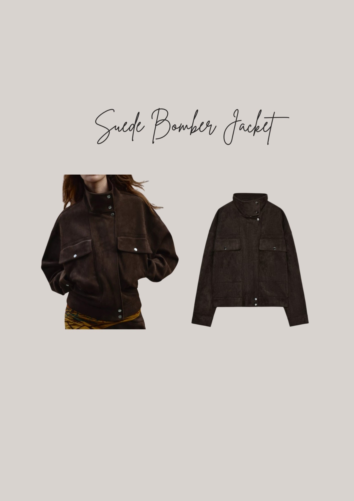 suede oversized bomber jacket 



#LTKuk #LTKautumn #LTKFashionMonth