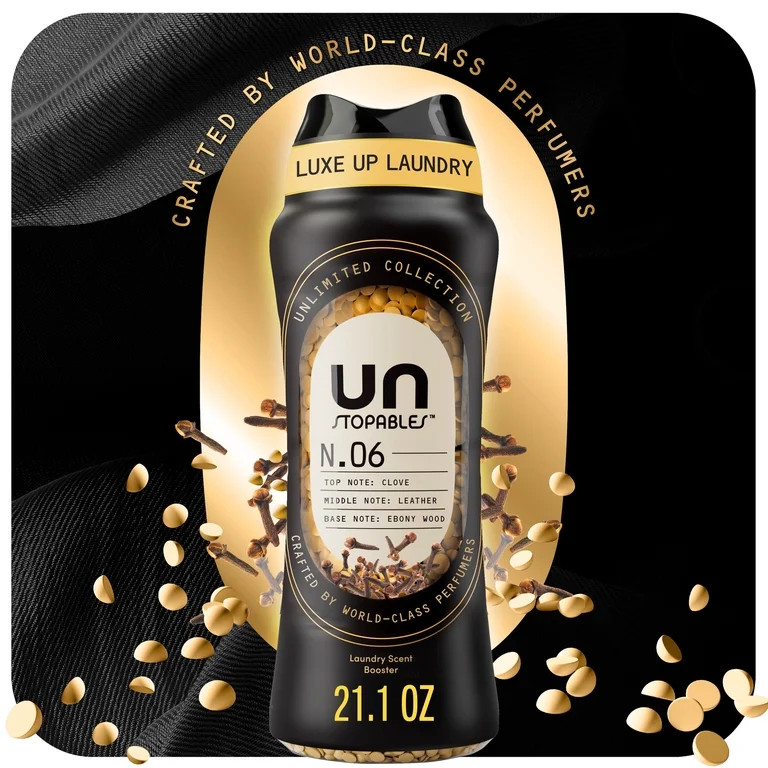 Downy Unstopables Unlimited Collection In-Wash Laundry Scent Booster Beads, N.06, 21.1 oz | Walmart (US)