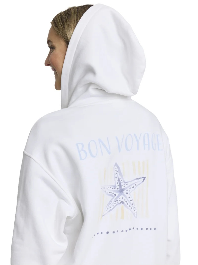 Mills by Millie Bobby Brown Women's Fleece Zip Hoodie, Sizes XXS-XXL | Walmart (US)