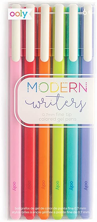 OOLY, Modern Writers Gel Pens, Set of 6 | Amazon (US)