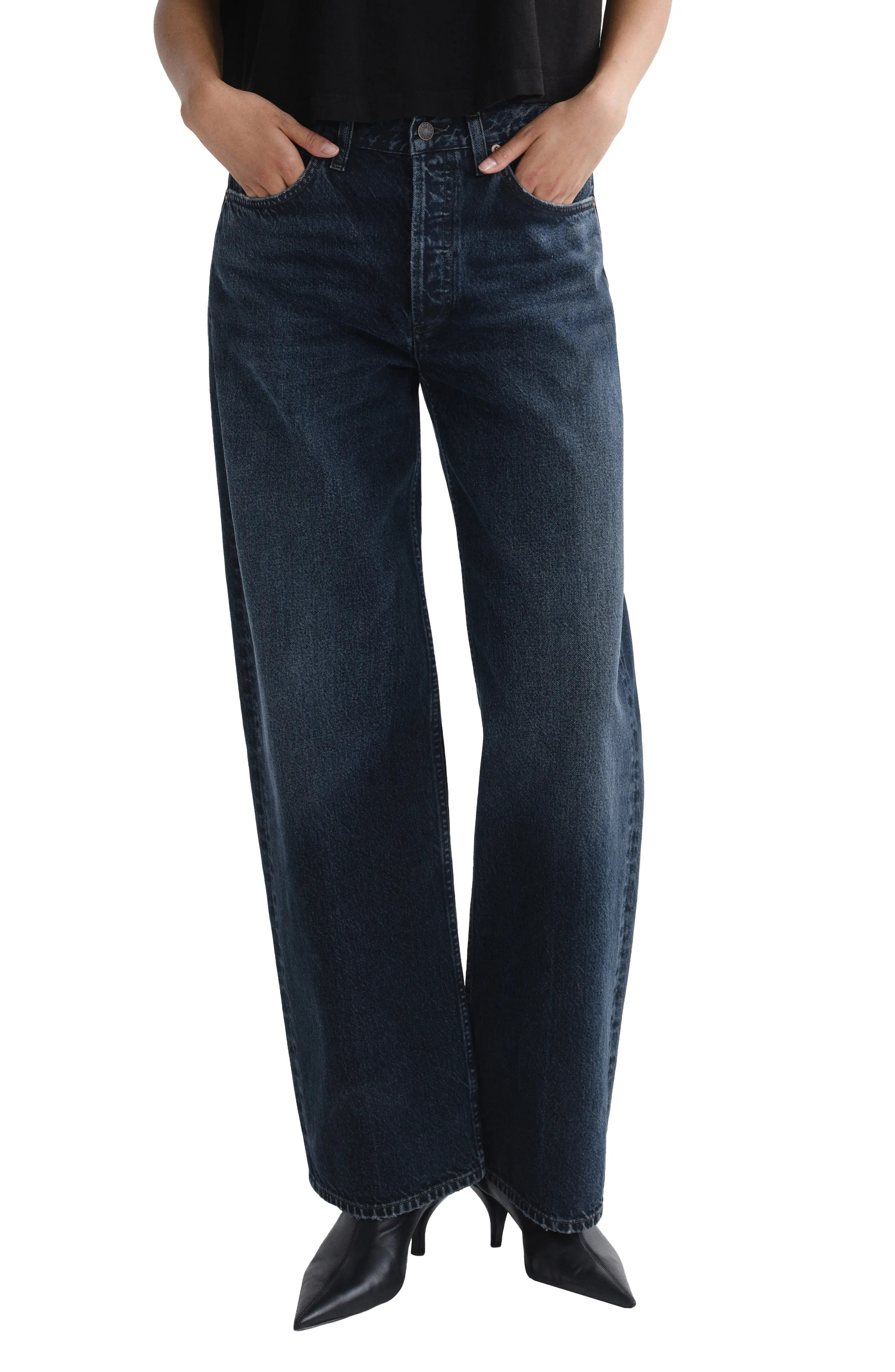 AGOLDE Arc High Waist Wide Leg Jeans (Women) | Nordstrom | Nordstrom