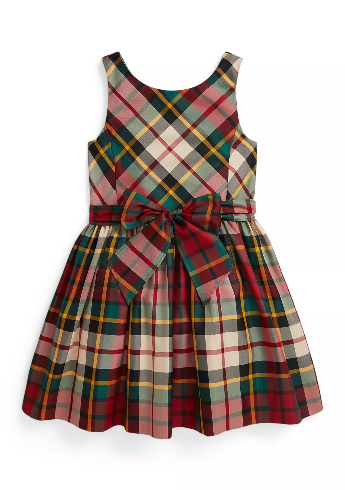 Girls 2-6x Plaid Taffeta Dress | Belk