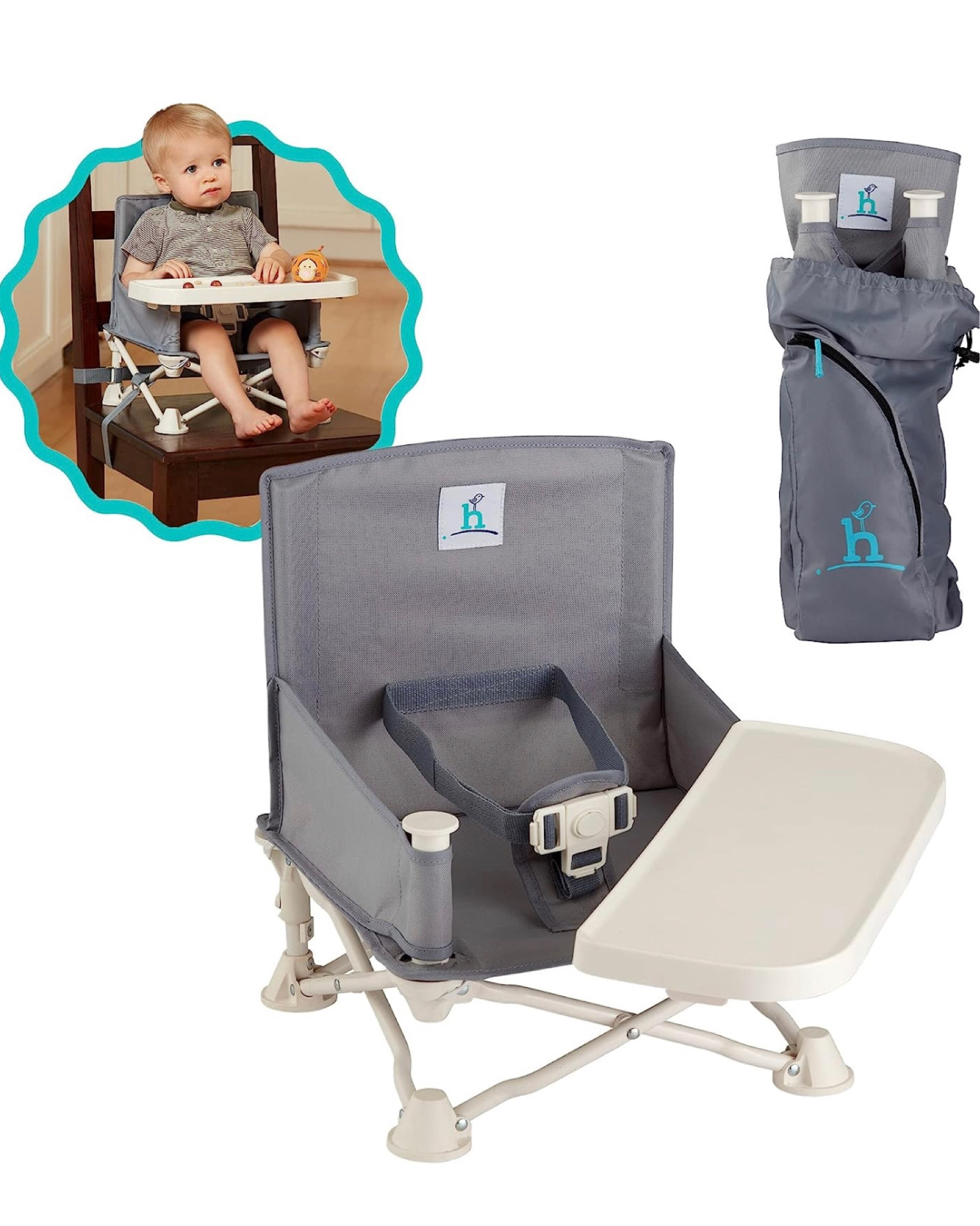 For busy parents this Highchair is perfect! It also works as a chair for when your out and about going to concerts or events! 

#LTKBaby #LTKTravel #LTKFamily