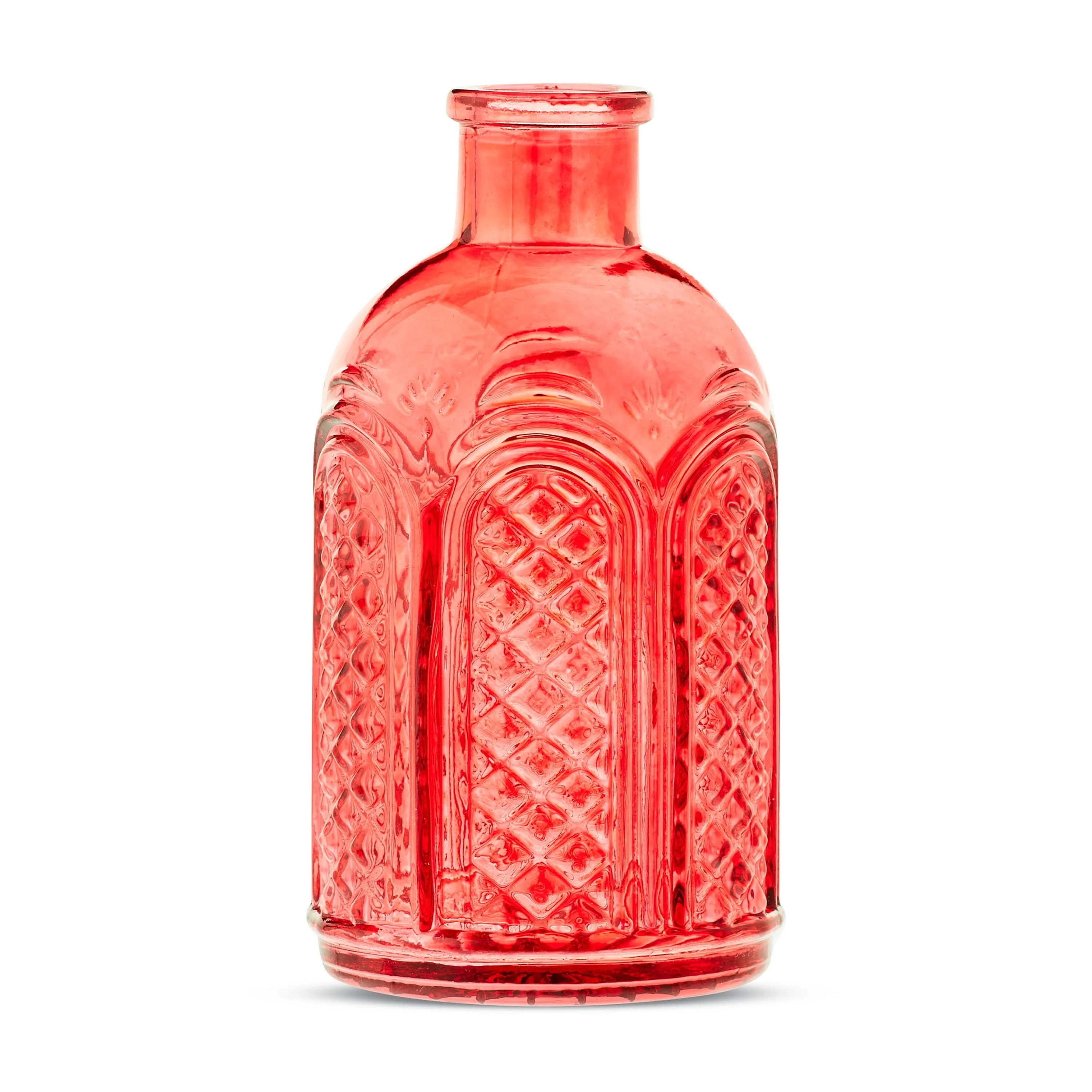 Bridgerton Glass Vase, Red | Walmart (US)