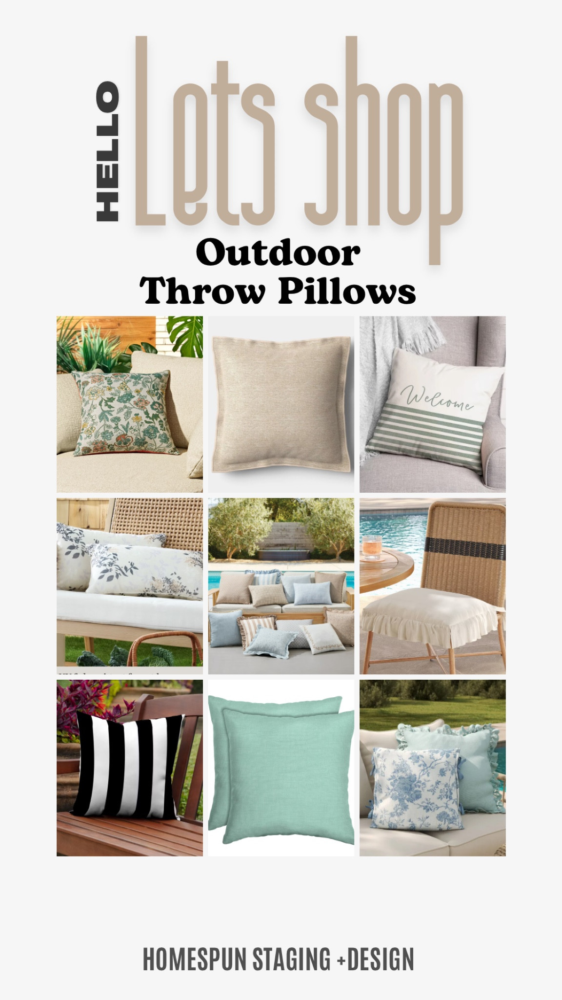 Outdoor throw pills to update your spaces 😍

#LTKSeasonal #LTKHome