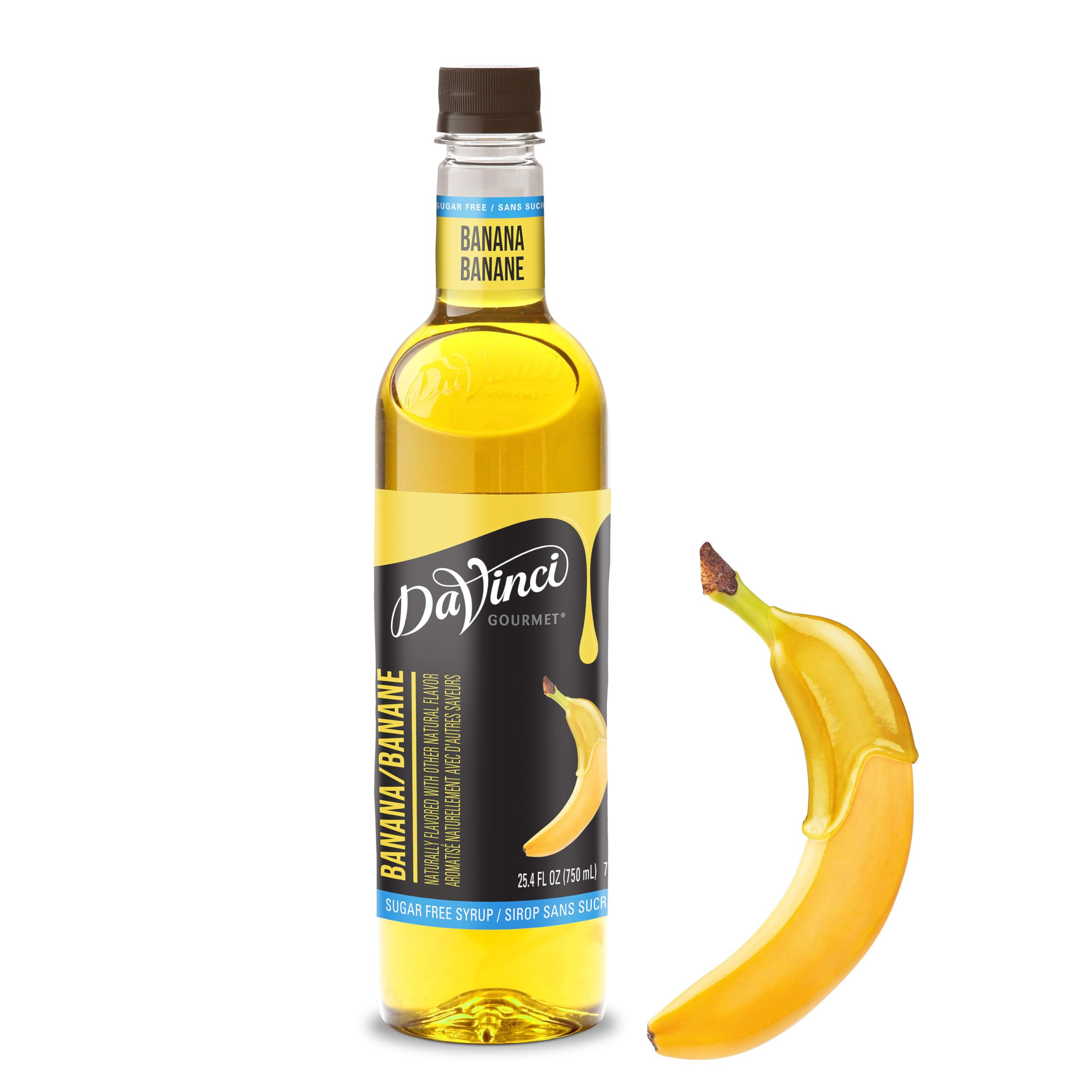 DaVinci Gourmet Sugar-Free Banana Syrup, 25.4 Fluid Ounces (Pack of 1) | Amazon (US)