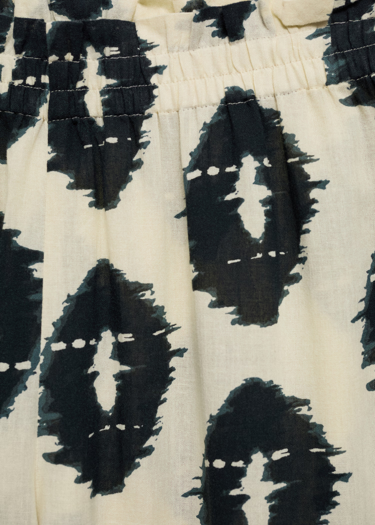 Wideleg printed trousers | MANGO (US)