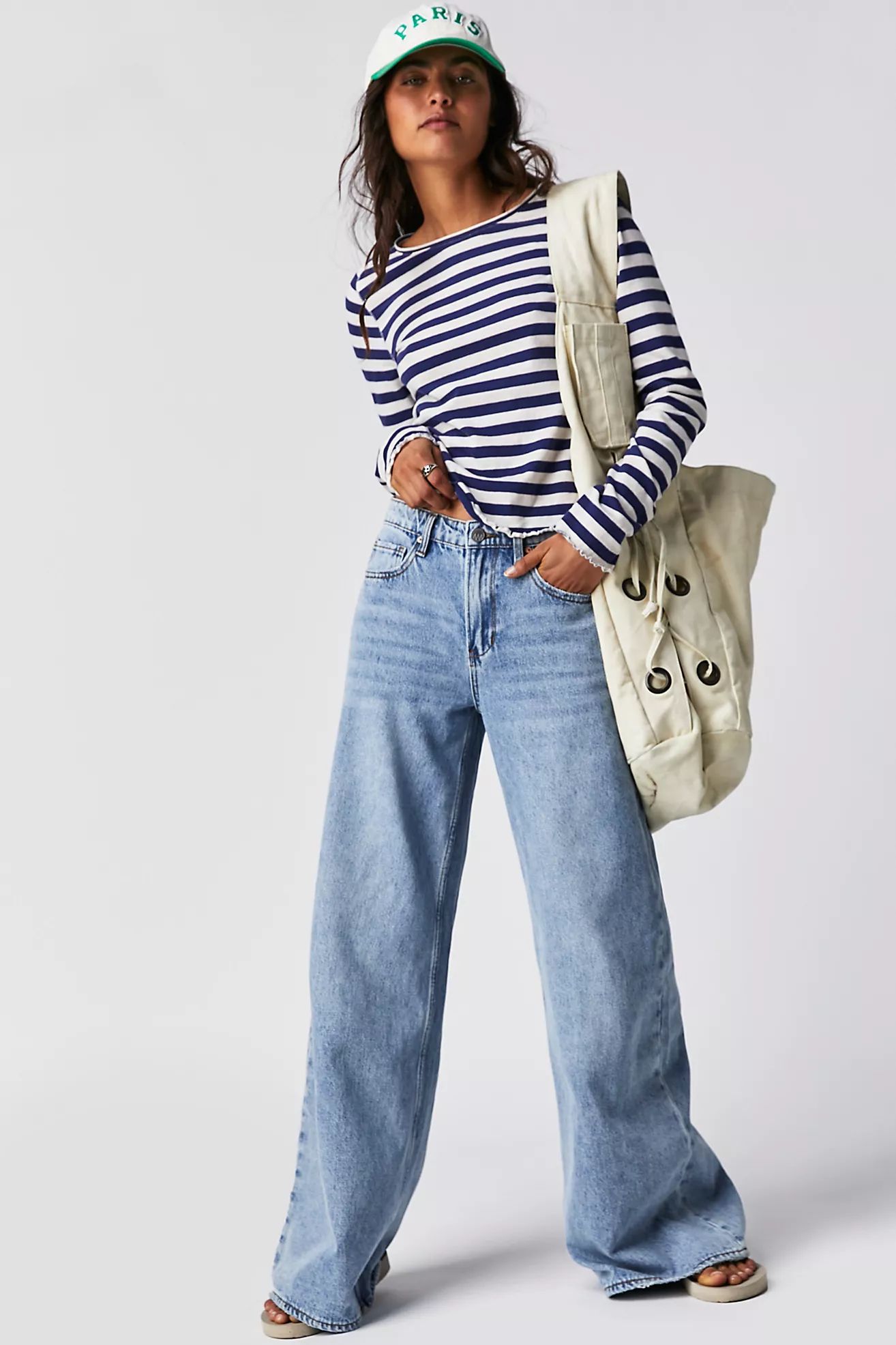 ZGY Super Sweeper Jeans | Free People (Global - UK&FR Excluded)