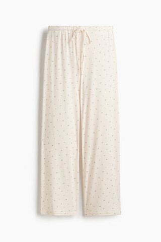 H & M - Pointelle Pajama Pants - White | H&M (US + CA)