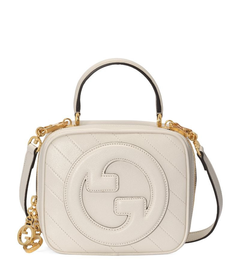 Gucci Leather Blondie Top-Handle Bag | Harrods