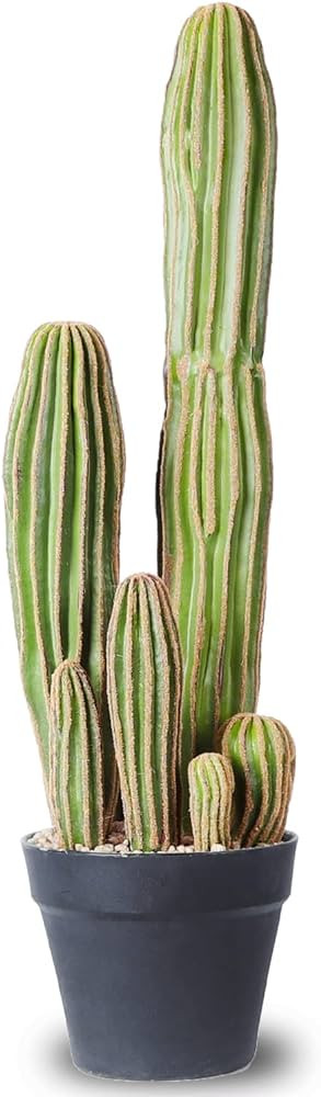 AntHousePlant Artificial Cactus Fake Big Cactus 24 Inch Faux Cacti Plants for Home Garden Office ... | Amazon (US)