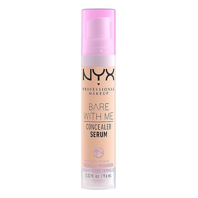 NYX PROFESSIONAL MAKEUP Bare With Me Concealer Serum, Vanilla, 0.32 Ounce | Amazon (US)