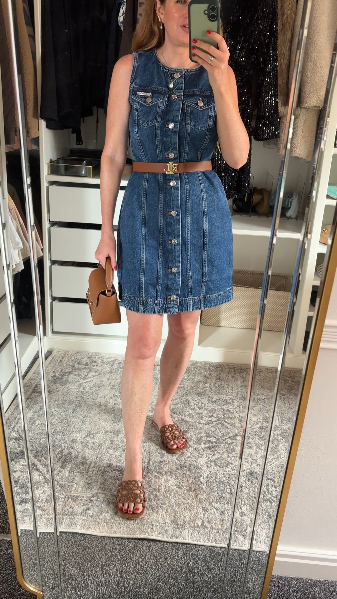 New denim dress 💙 Such a great summer to autumn transition piece 🤎 I’ve styled mine with tan accessories to pull the whole look together. I’m wearing a size small and there’s still plenty of room, plus it has pockets… which is always a win 🙌

It’s currently in the sale, so I’m linking it before it goes! I’ve also linked a few similar options just in case your size has sold out 🤎 summer dresses, denim dresses, country concert outfit @Strathberry

#LTKuk #LTKsale #LTKdresses