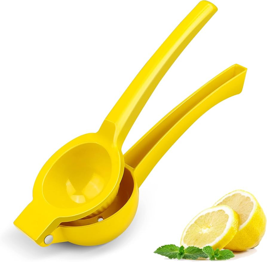 JIEJIE Lemon Squeezer - Lemon Juicer - Metal Manual Hand Juicer Tool, Lemon & Lime Squeezer,Kitch... | Amazon (US)