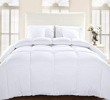 Utopia Bedding Comforter Duvet Insert - Quilted Comforter with Corner Tabs - Box Stitched Down Al... | Amazon (US)