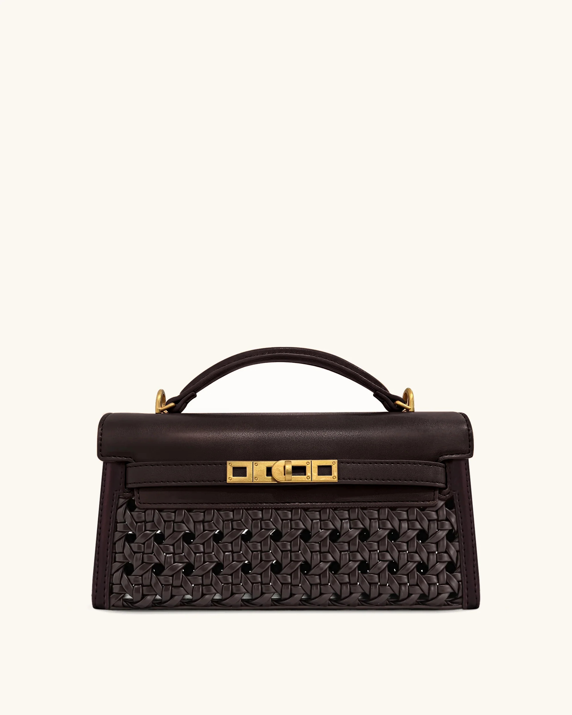 Noor Top Handle Bag - Dark Red | JW PEI US