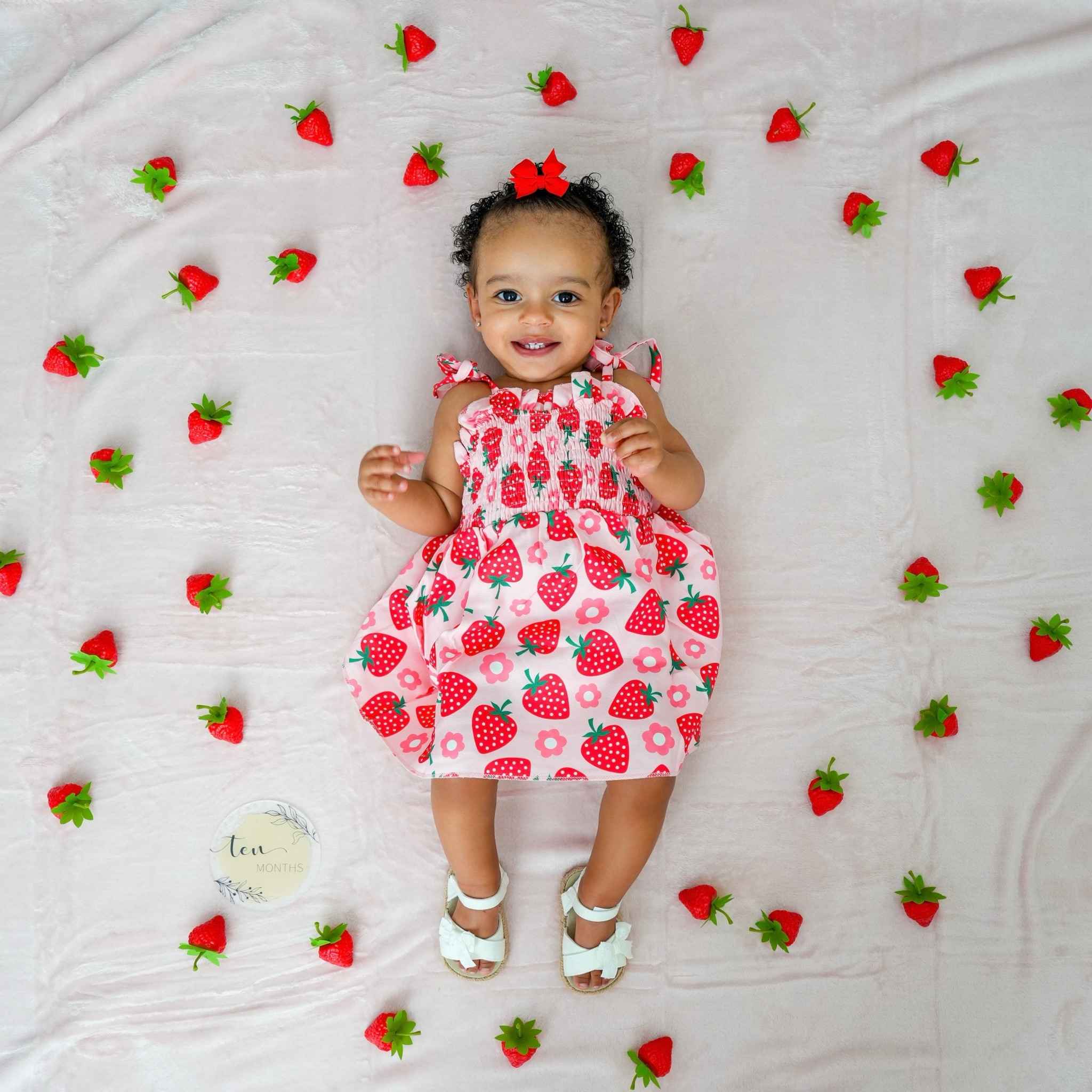 strawberry photoshoot for my 10 month old ❤️🍓

#LTKbaby