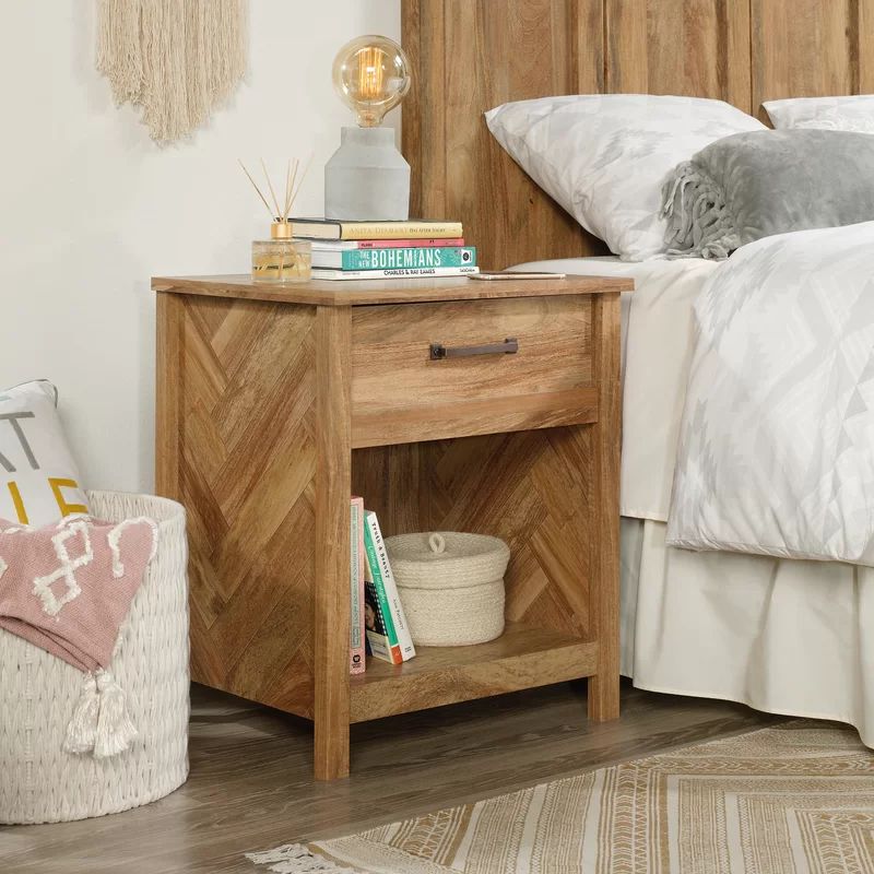 Mccaslin Manufactured Wood Nightstand | Wayfair North America