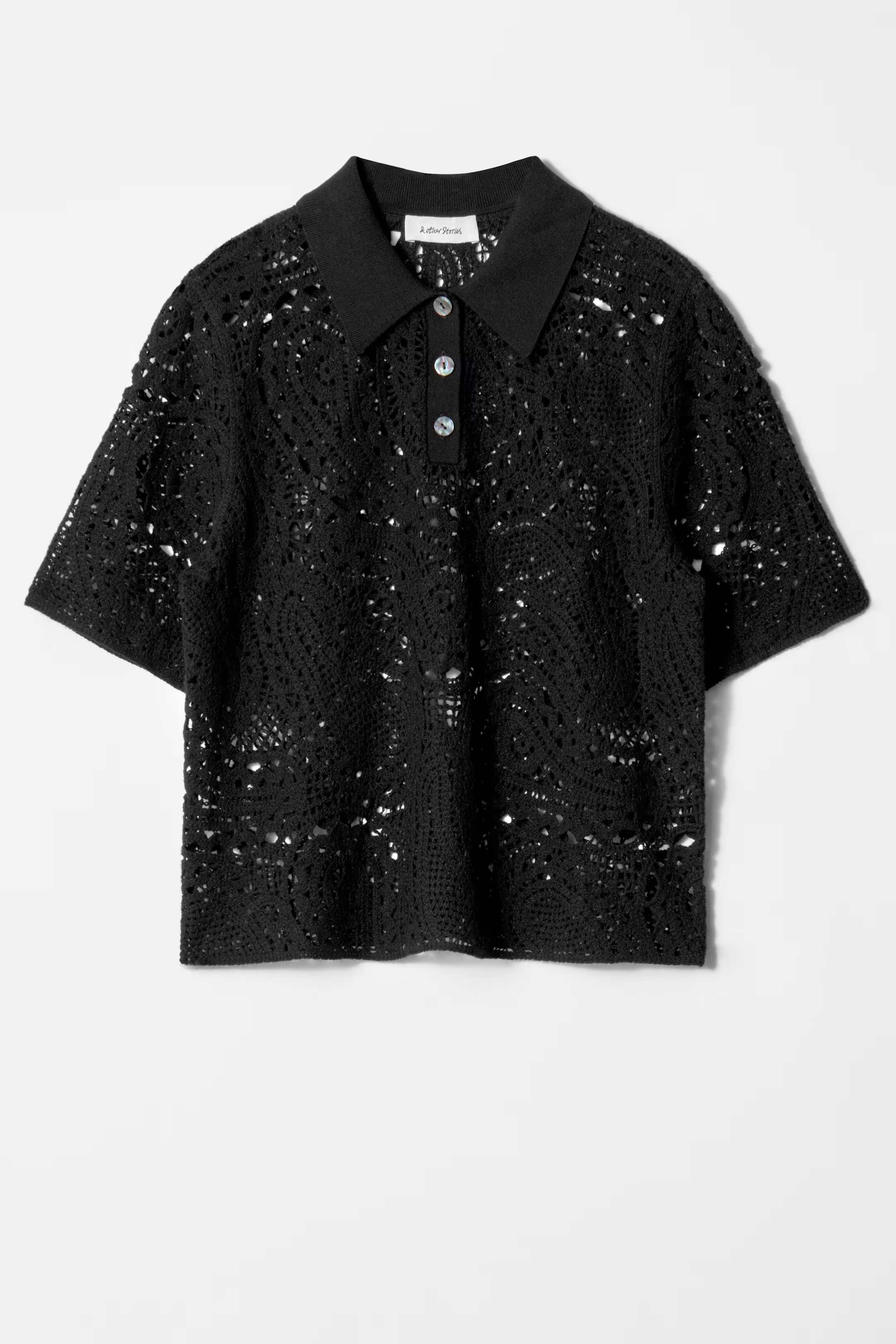 Top tipo polo de ganchillo | H&M (FR, IT, ES, PT, BE)