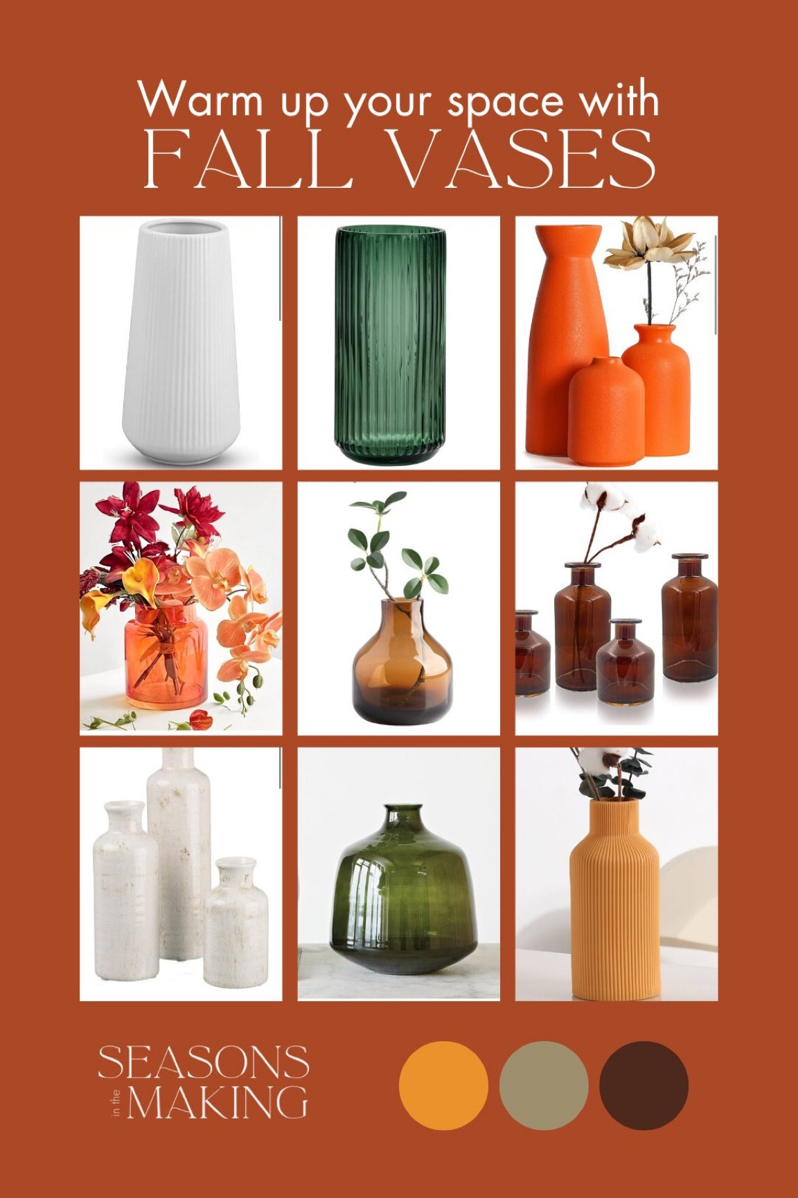 Warm up your home with these fall vases 🍂

#LTKHome #LTKSeasonal #LTKStyleTip