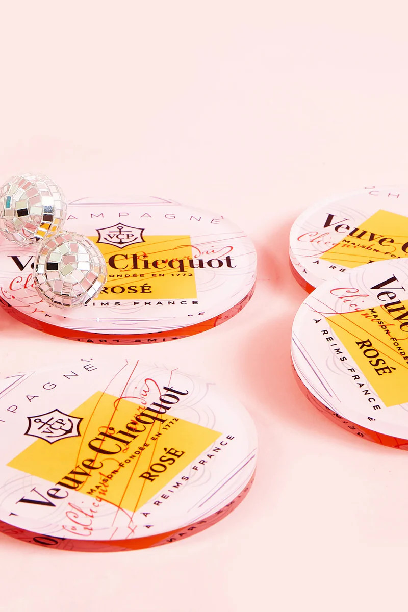 Rose All Day Coasters - Pink | The Impeccable Pig