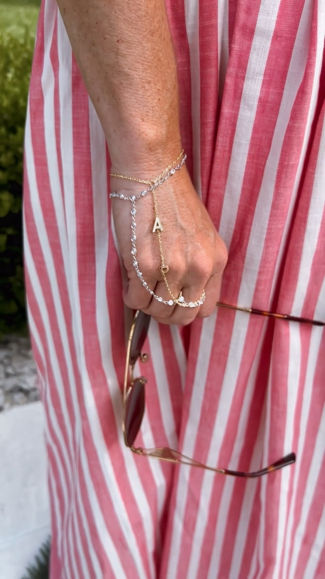 Who else is loving hand chains?! I am loving mine from Alexandra Madison and can’t wait to style them with resort wear on vacations. #ad #shopalexandramadison

#LTKStyleTip