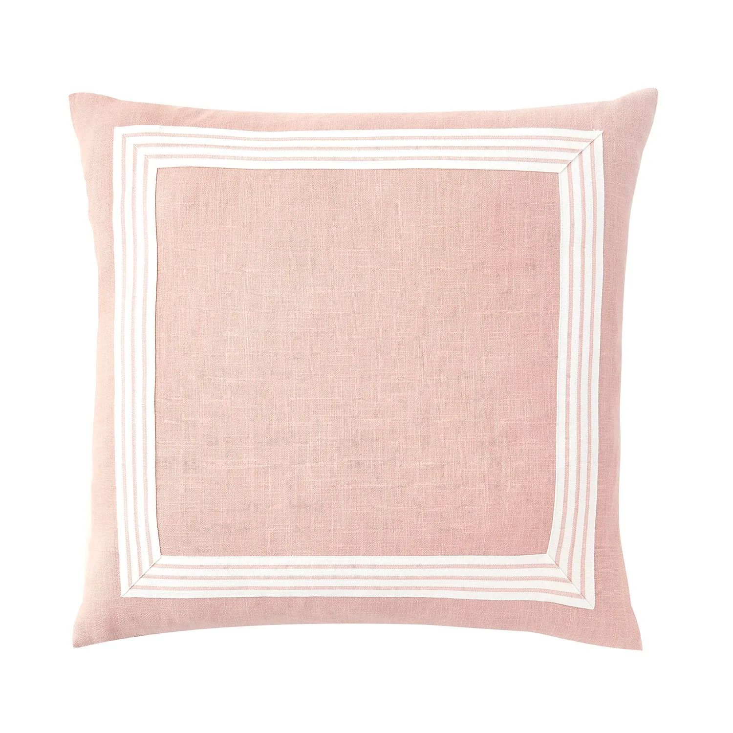 Classic Trim Pillow in Peach | Caitlin Wilson Design