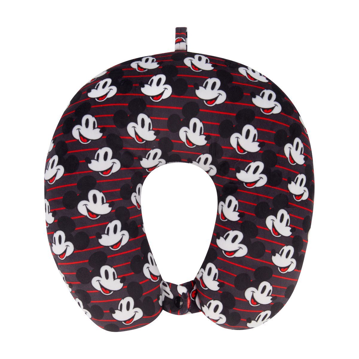 Disney Mickey Mouse Travel Neck Pillow with Snap | Target