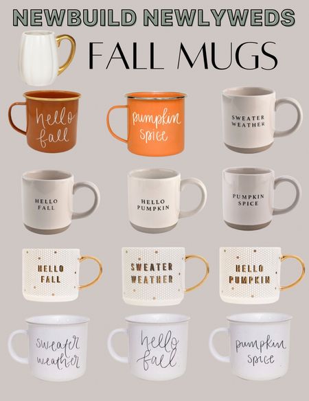 The only thing better than pumpkin spice is having a cute mug to drink it out of! Loving these choices from Target! 

#LTKSeasonal #LTKhome #LTKunder50