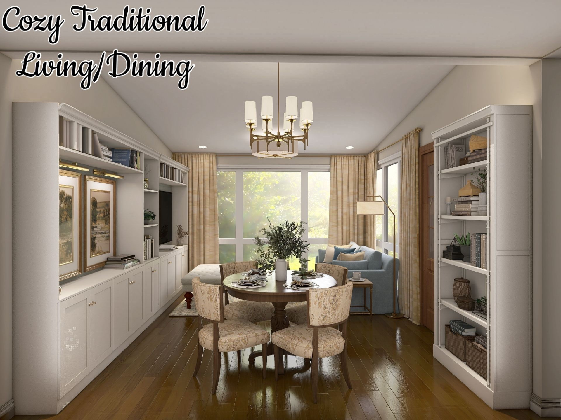 Designed by Olivia
Cozy Traditional Living/Dining 

#LTKmomlife #LTKSeasonal #LTKHome