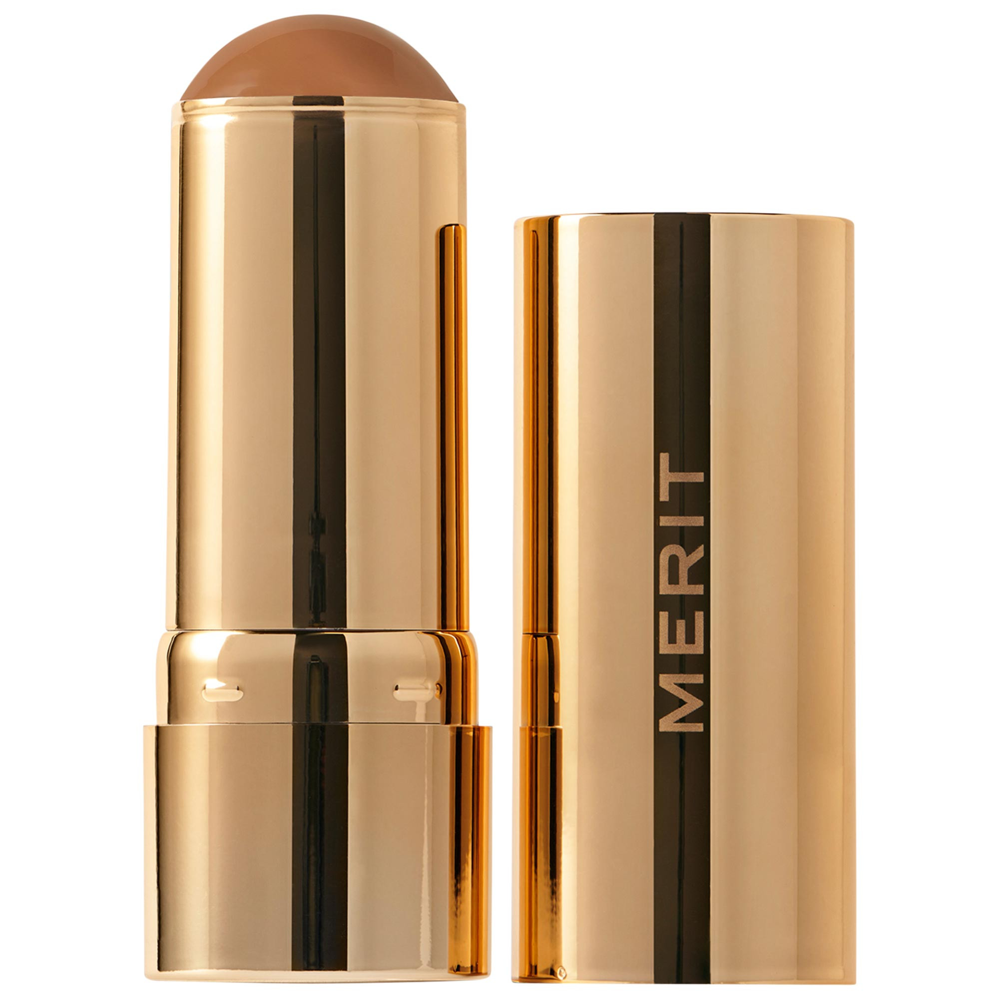 MERIT Poudre bronzante sculptante Bronze Balm Sheer Clay 0.44 oz | Sephora (US)