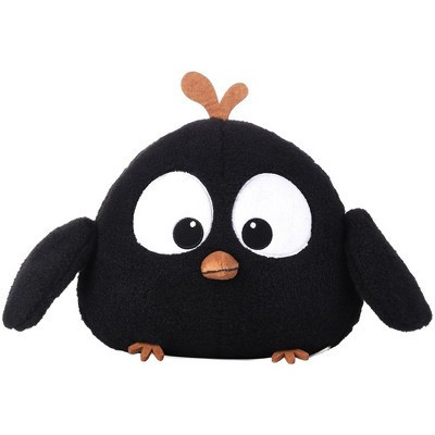 Bird Stuffed Animal 12'', Black Plushies Bird, Fluffy Cuddly Bird, Plush Toys | Target