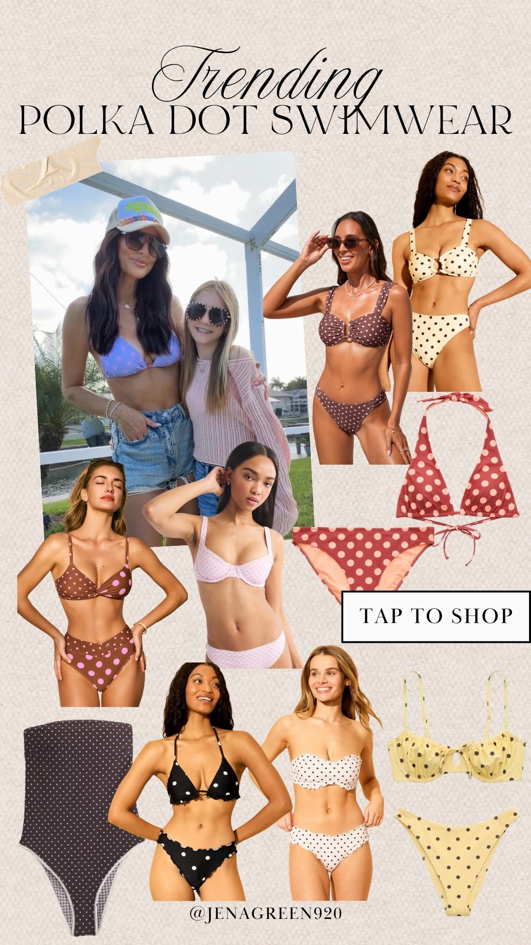 Trending Polka Dot Swim | Beach Vacation | Polka Dot Bikini | One Piece Swim

#LTKSwim #LTKSeasonal #LTKTravel