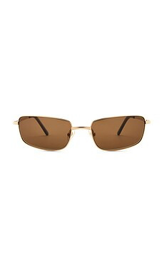 Lu Goldie Yuki Sunglasses in Coffee from Revolve.com | Revolve Clothing (Global)
