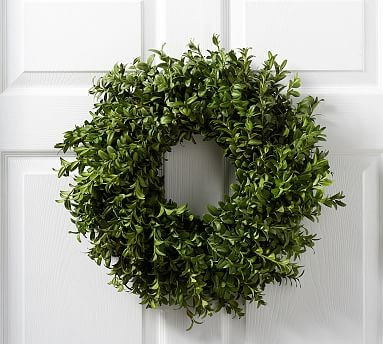 Live Boxwood Wreath | Pottery Barn (US)