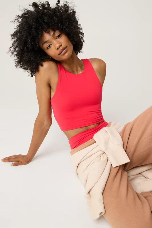 OFFLINE By Aerie Real Me Xtra High Neck Sports Bra | American Eagle Outfitters (US & CA)