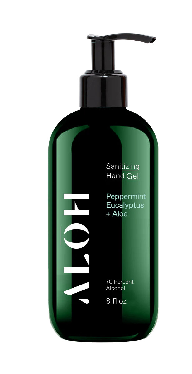 Sanitizing Hand Gel Peppermint Eucalyptus + Aloe | ALŌH
