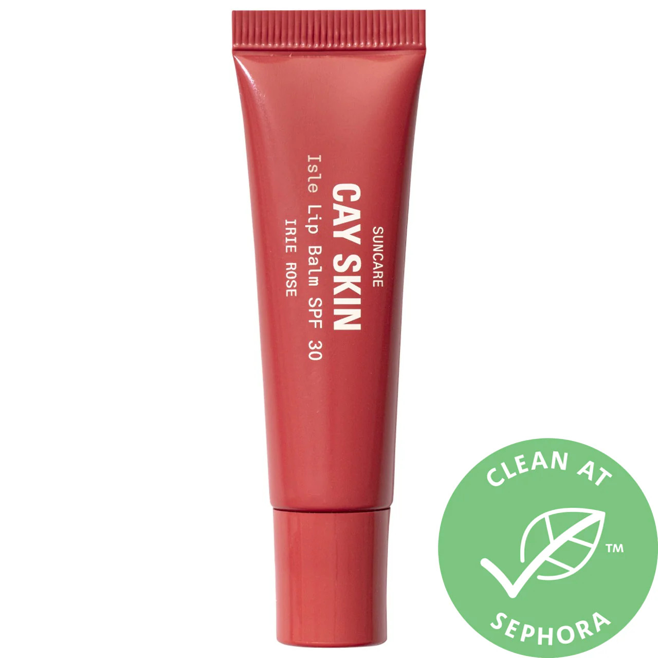 CAY SKIN Isle Lip Balm SPF 30 with Sea Moss and Aloe Stem Cells Irie Rose.35 oz / 10 mL | Sephora (US)