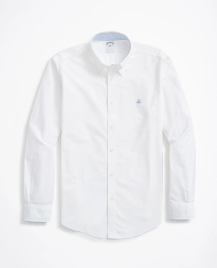 Stretch Non-Iron Oxford Button-Down Collar Sport Shirt | Brooks Brothers