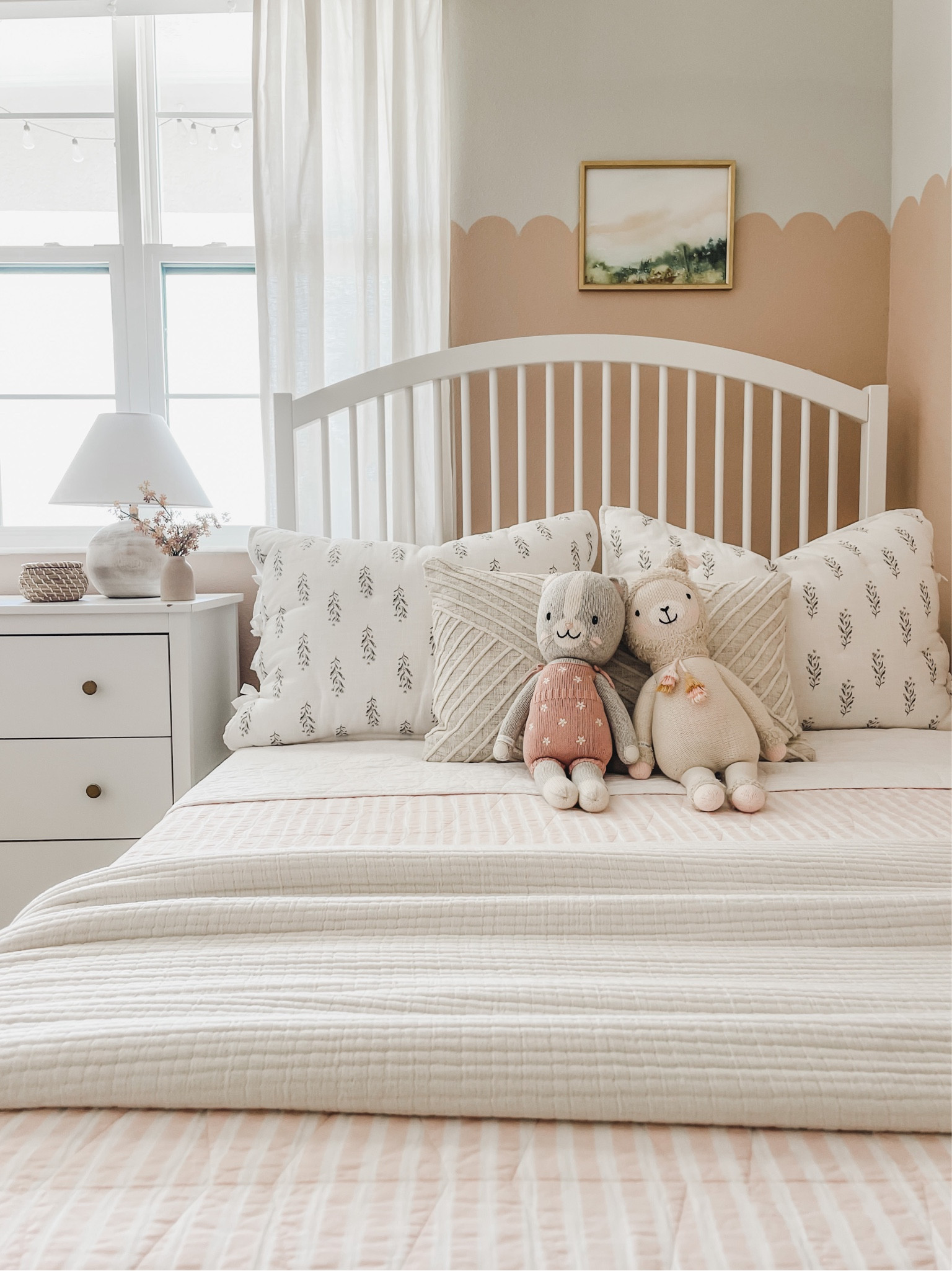 Spring bedding, spring decor, little girl bedroom, toddler girl bedroom, cuddle and kind, pink bedroom. 

#LTKkids #LTKhome #LTKSeasonal