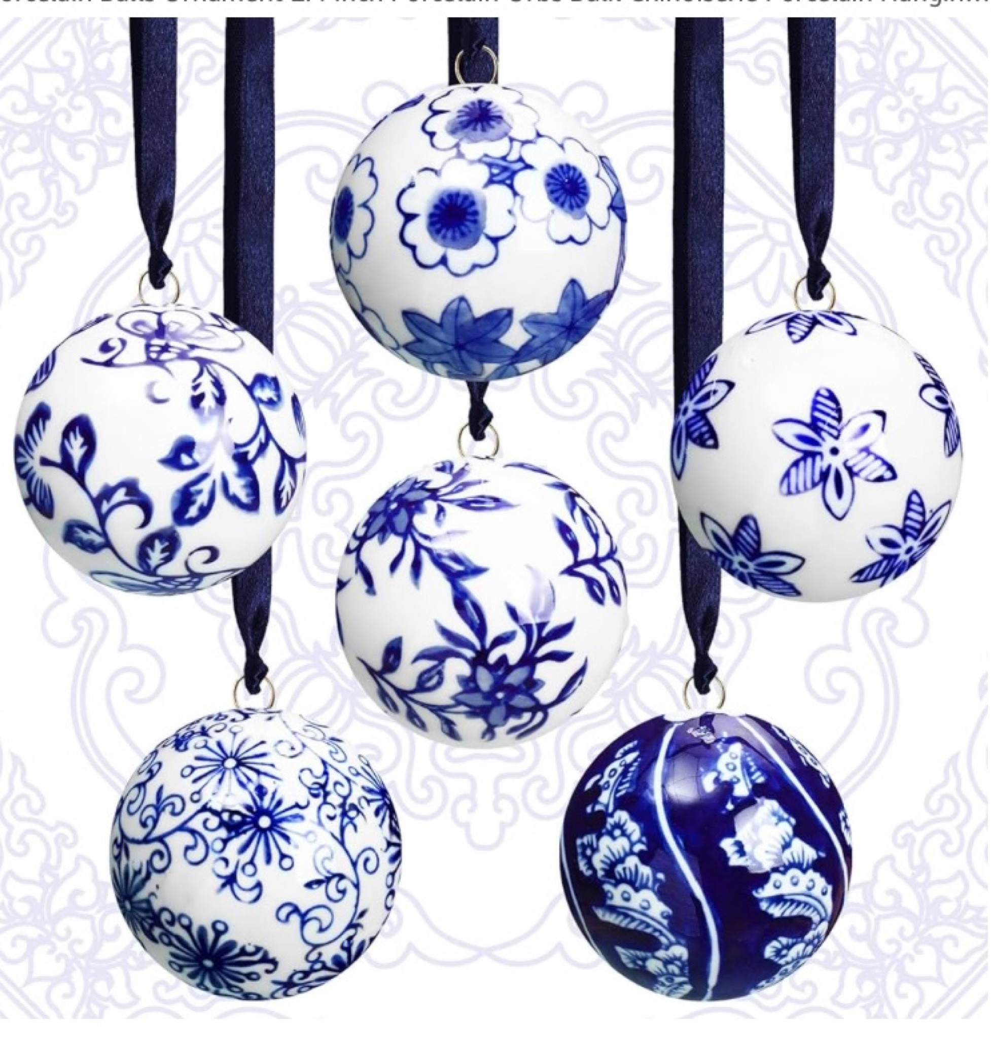 Love #blueandwhite #christmasornaments .. I love putting #ornanent on top on present!!! .. 

#LTKHolidaySale #LTKGiftGuide #LTKHoliday