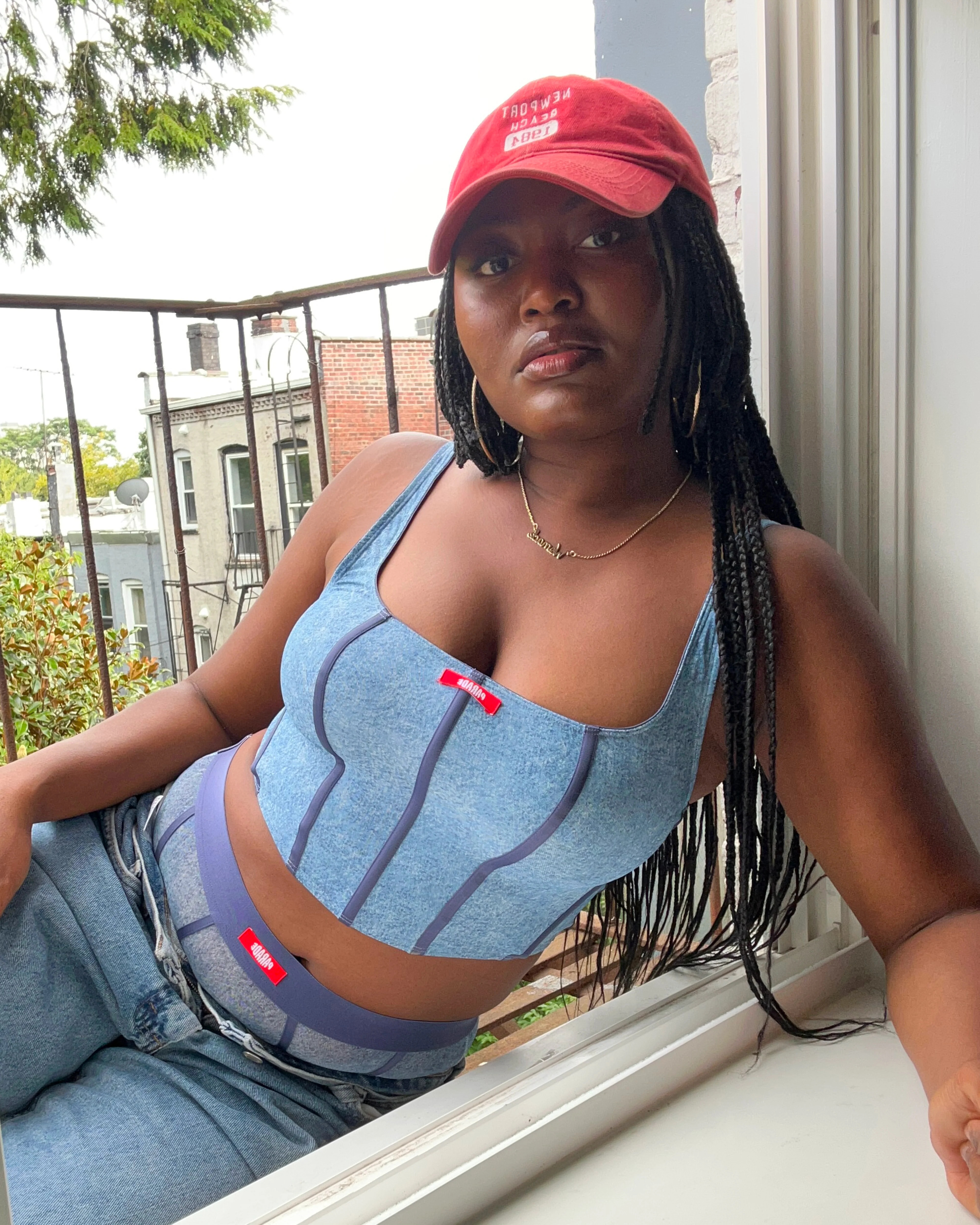 Silky Mesh Comfort Bustier | Silky Mesh (Denim Dupe) | Parade