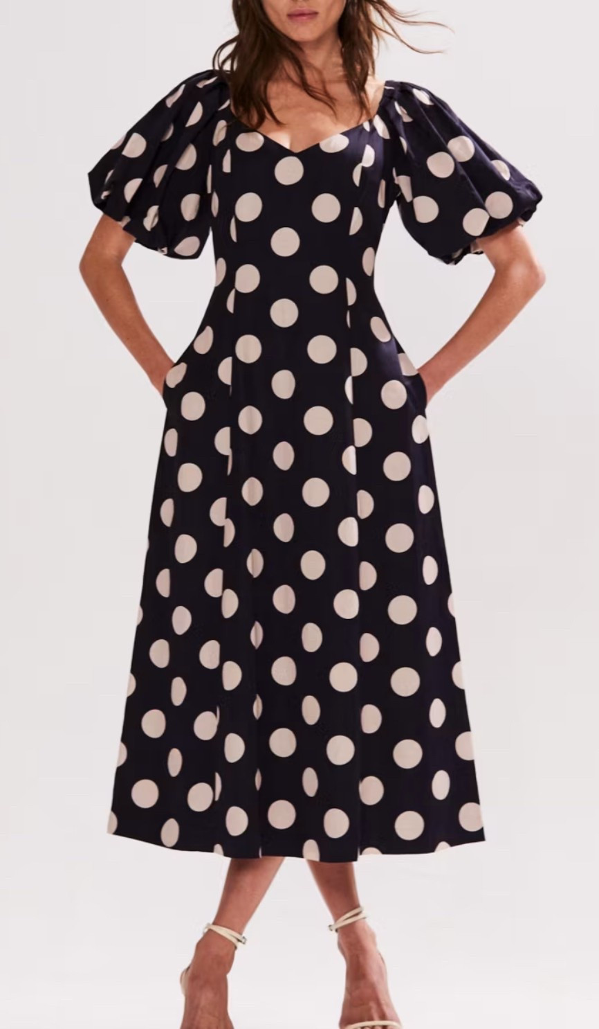 Ro&Zo polkadot dress with pockets and puff sleeves! A perfect summer dress that we all need! 

#LTKdresses #LTKluxury #LTKuk