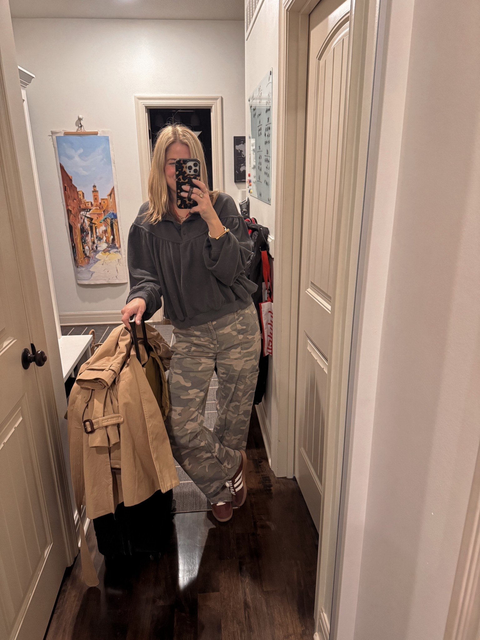 Travel outfit, size medium in pants 

#LTKootd #LTKOver40 #LTKdayinmylife