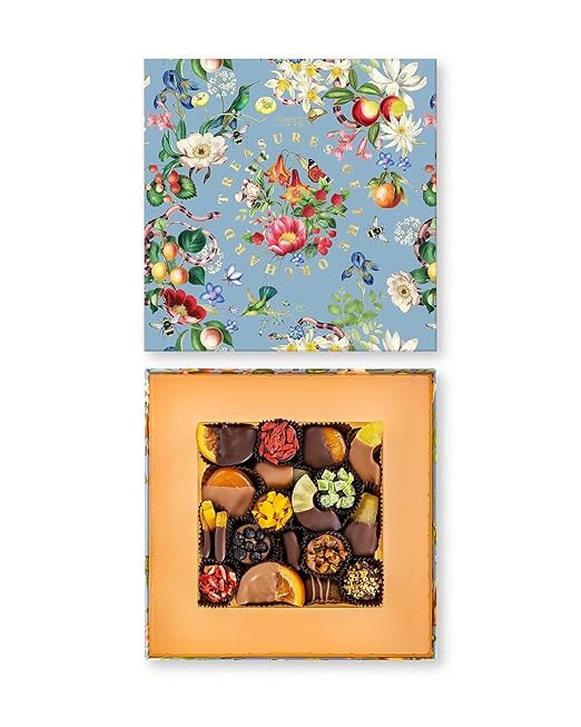 Compartes Chocolates - Treasures of the Orchard Chocolate Gift Box - Gourmet Chocolate Dipped Fru... | Amazon (US)